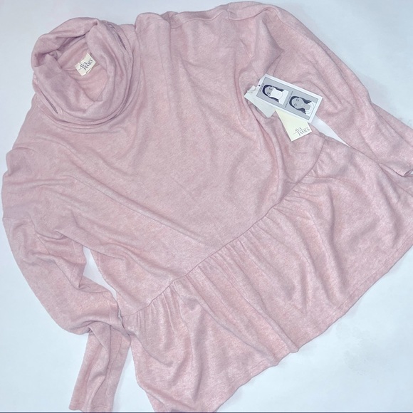 Cowl Neck Mask Sweater - Picture 1 of 6